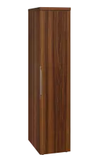 SIST 5 - 42 šatní skříň, 1-dveřová, tyč, pravá, 1820x400x600, ořech královský